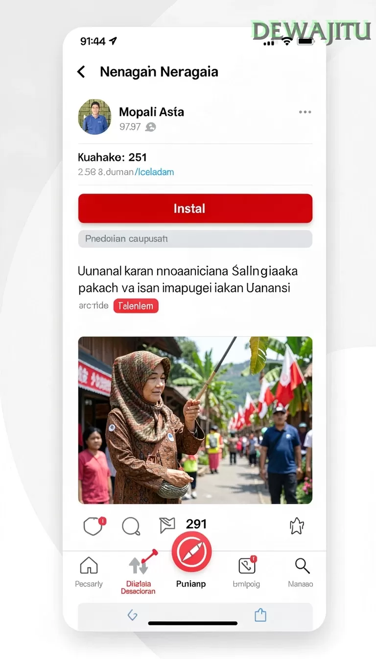 Cuplikan layar JAMIN777 — pengaturan akun