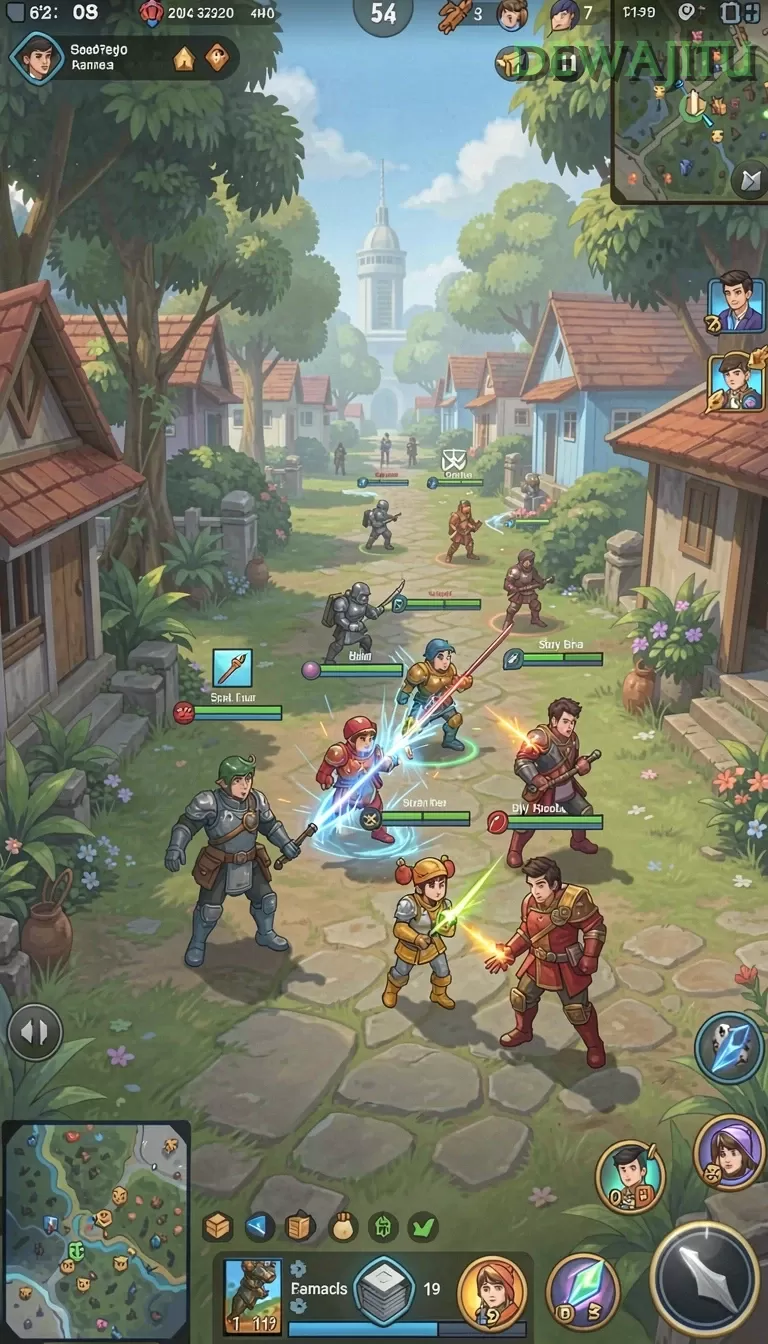 Cuplikan layar MULTIPLAYER — pengaturan akun